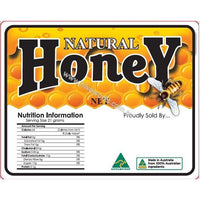 Roll of 500 Honey Labels