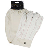 Cotton Lined Canvas Gloves